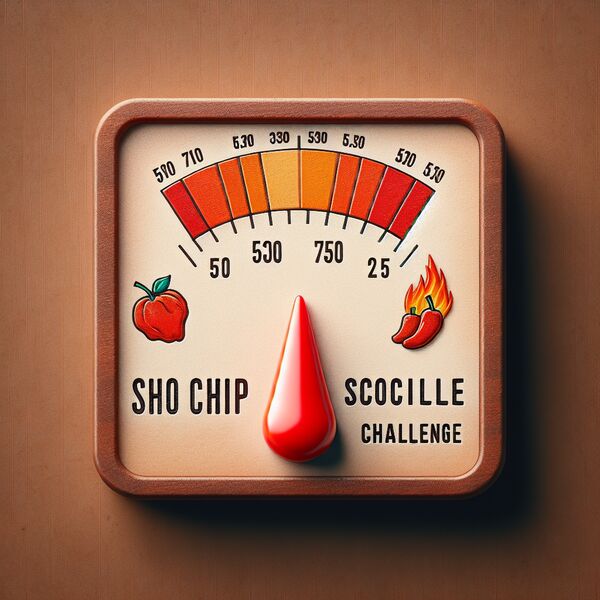 Wie viel Scoville hat die One Chip Challenge?