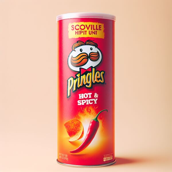 Wie viel Scoville haben Pringles Hot and Spicy?