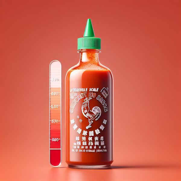 Wie viel Scoville hat Sriracha?