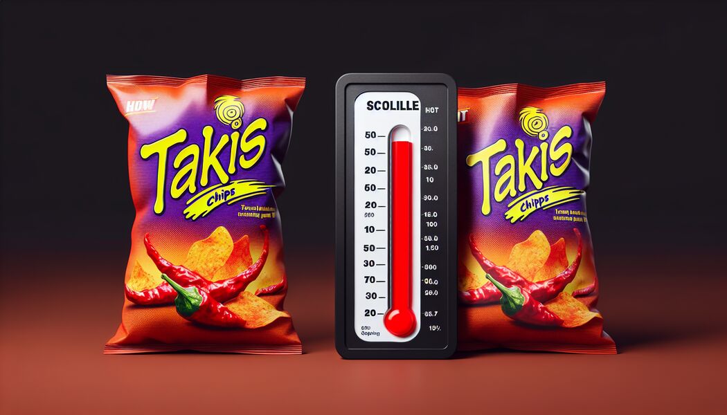 Vergleich mit anderen Snacks   - Wie viel Scoville haben Takis?