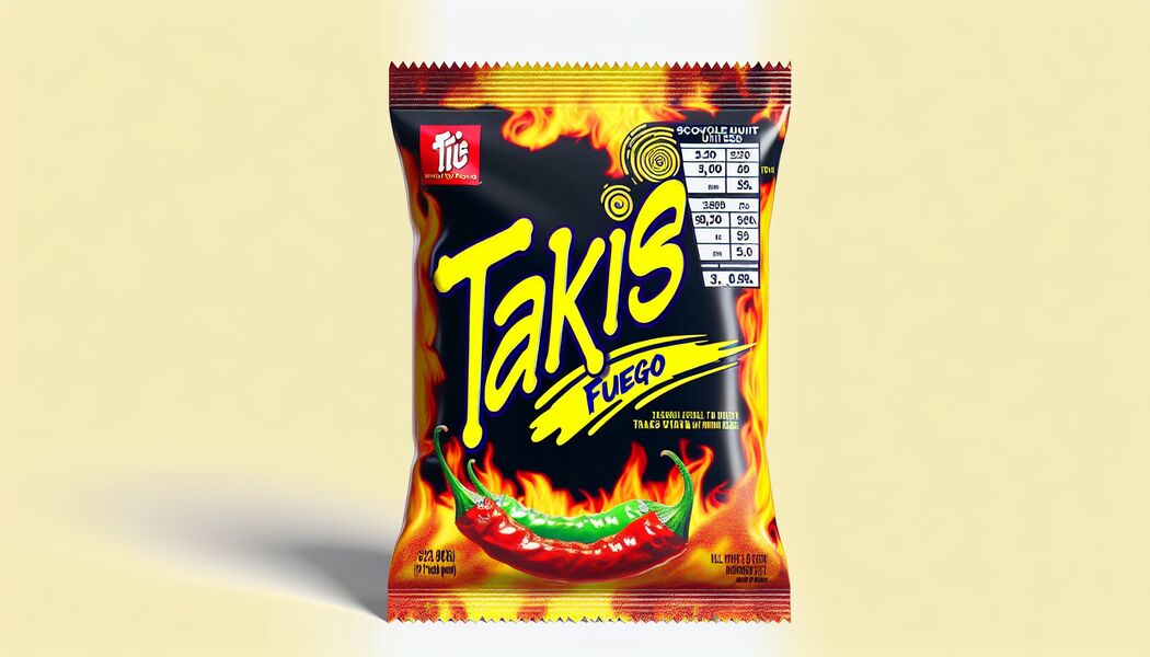 Rezeptur und Inhaltsstoffe   - Wie viel Scoville haben Takis Fuego?