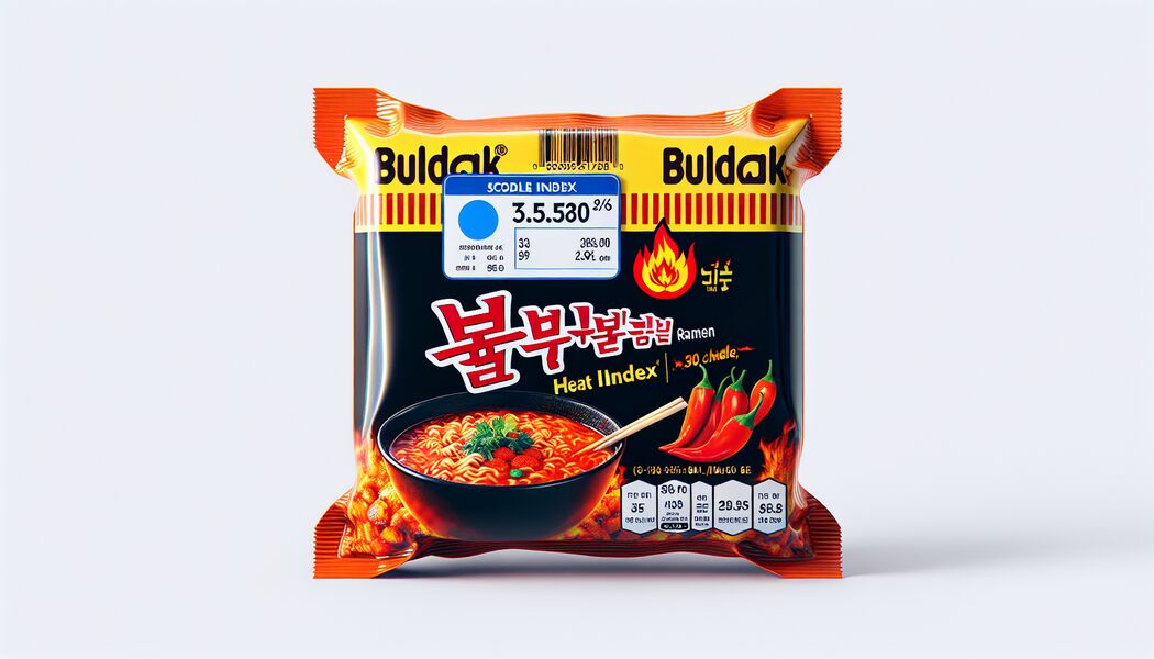 Unterschiedliche Schärfegrade bei verschiedenen Sorten   - Wie viel Scoville haben Buldak Ramen?