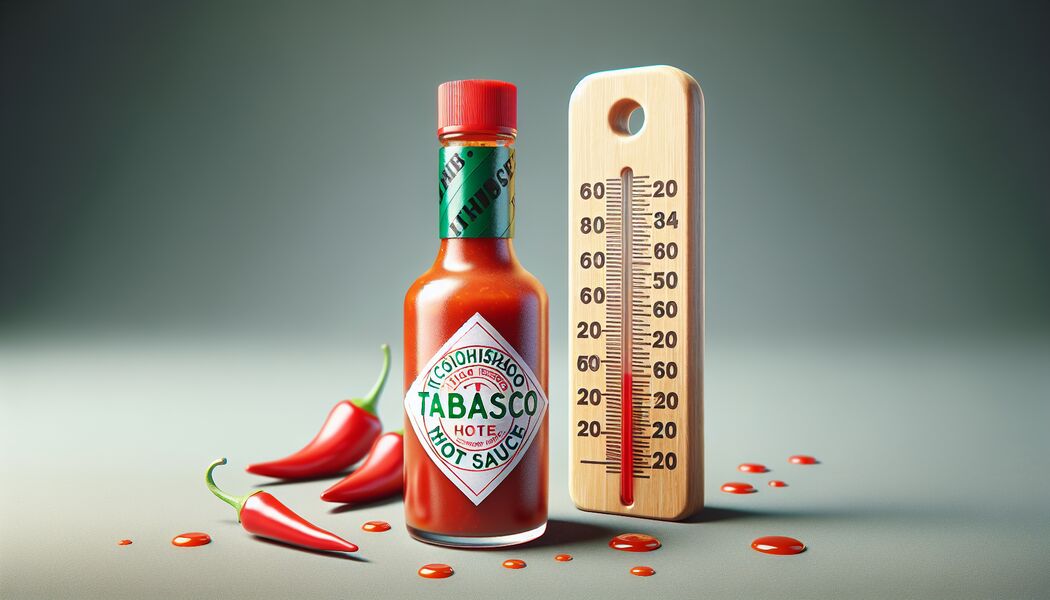 Verwendung in der Küche   - Wie viel Scoville hat Tabasco?