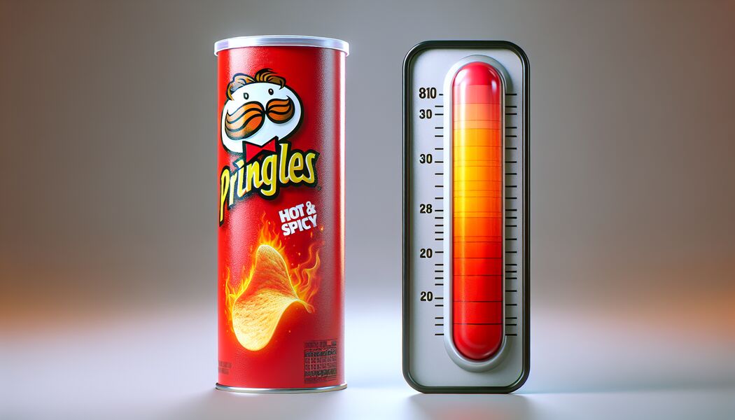 Beliebtheit bei Snack-Liebhabern   - Wie viel Scoville haben Pringles Hot and Spicy?