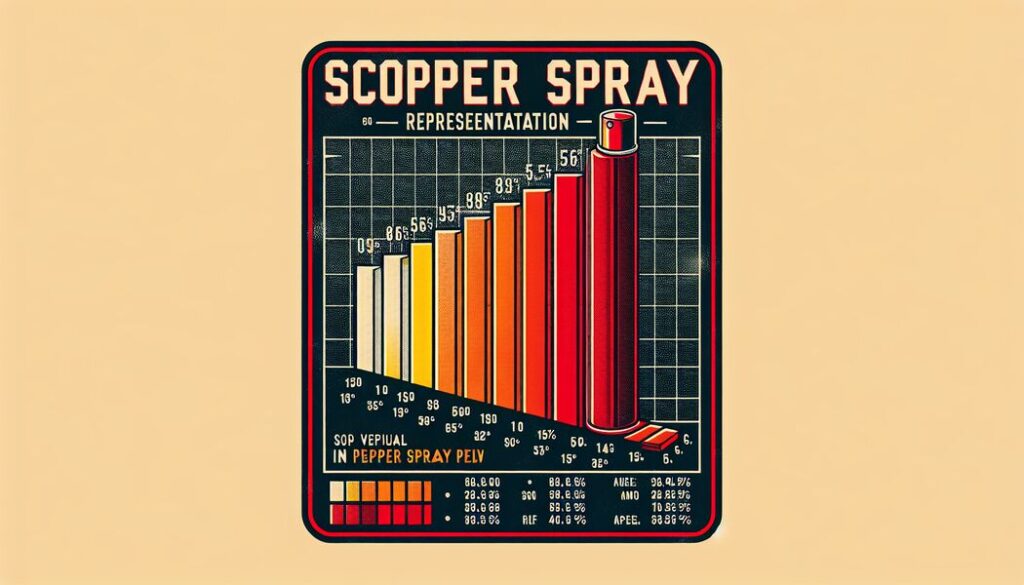 Wie viel Scoville hat Pfefferspray?