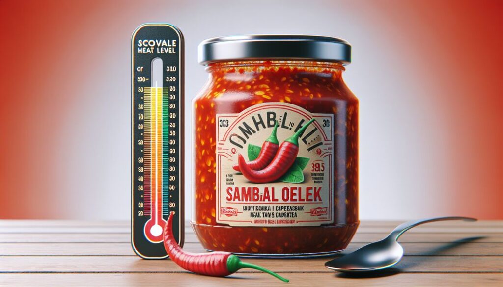 Wie viel Scoville hat Sambal Oelek?