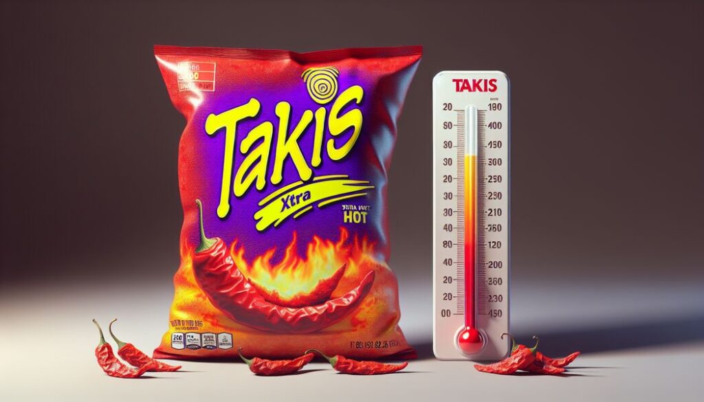 Wie viel Scoville haben Takis Xtra Hot?