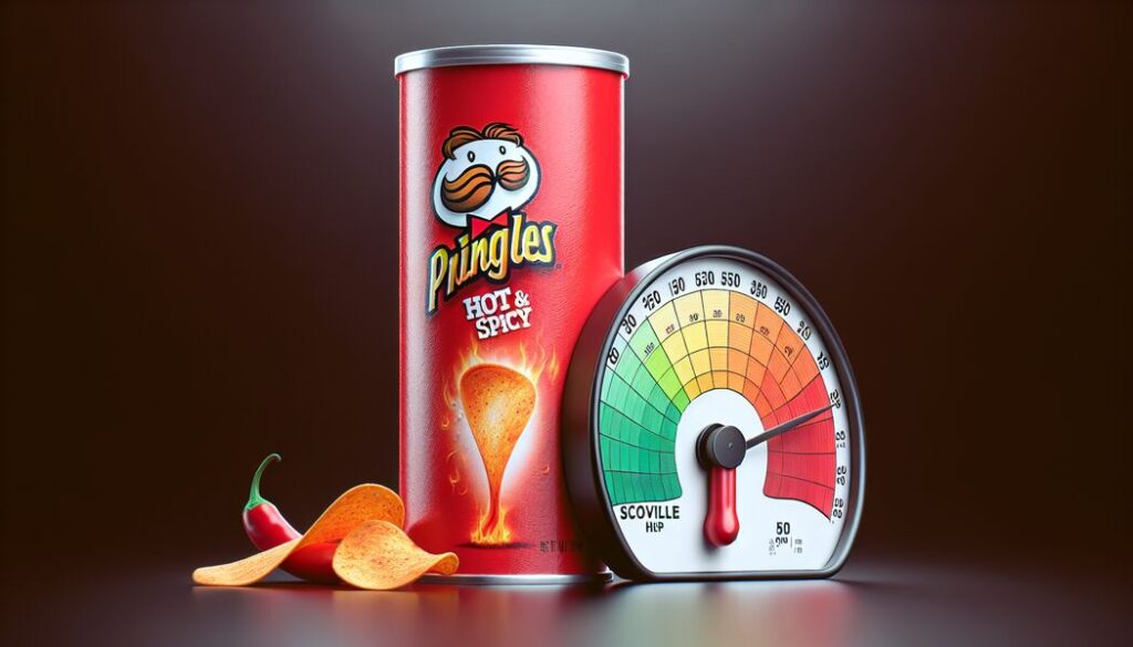 Wie viel Scoville haben Pringles Hot and Spicy?