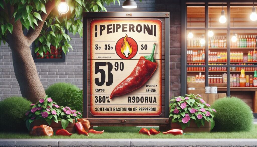 Wie viel Scoville haben Peperoni?