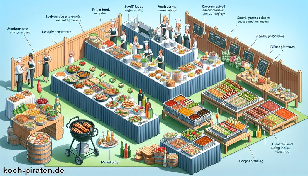 Salate als freshe Beilagen vorbereiten   - Unkompliziertes Essen für viele Gäste